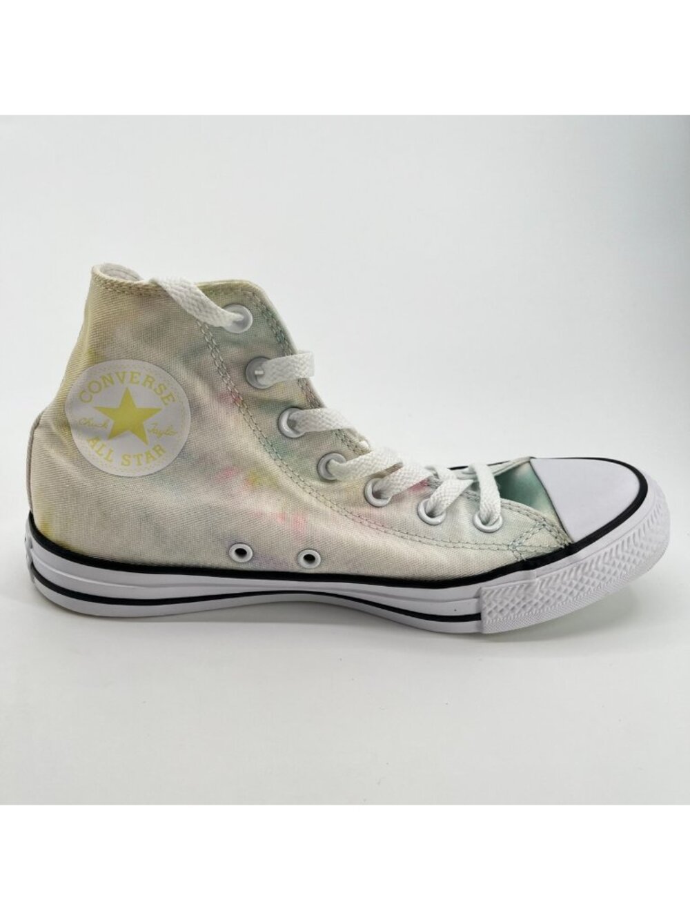 Converse Chuck Taylor All Star High Womens Size 8 White Athletic Shoes Sneakers - Picture 4 of 10